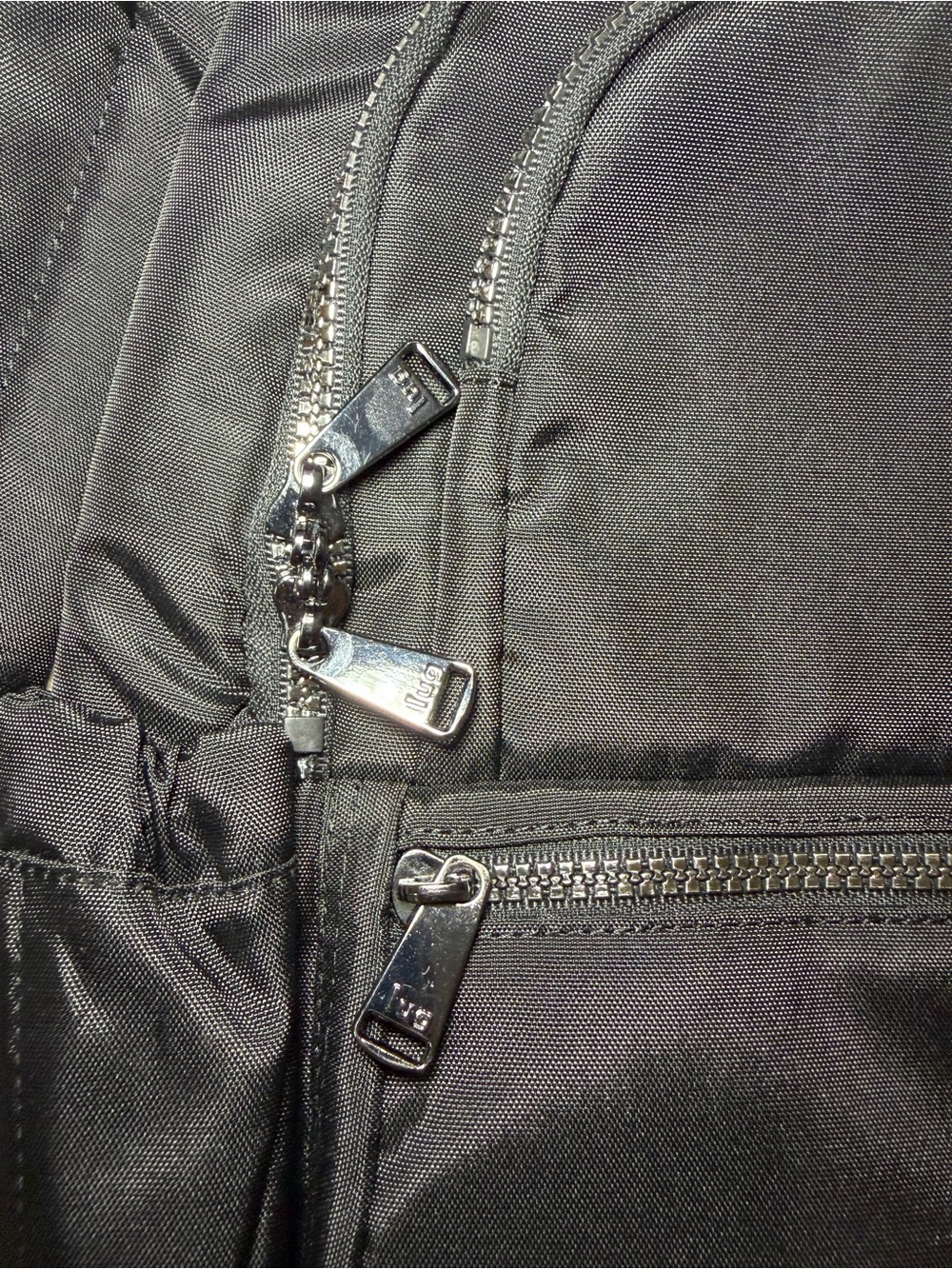Lug NWT hatchback black nylon everyday backpack infinity collection bag - Picture 3 of 8